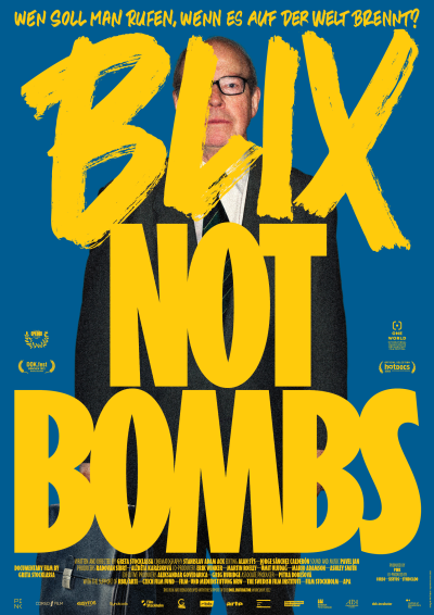 Plakat Blix Not Bombs